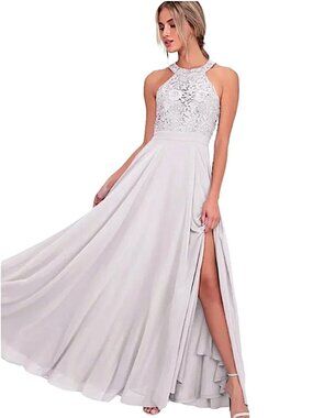 formal dresses purple Shiny Purple Lace Long Prom Dress with High Slit, Purple Lace Formal Dress,  Purple Evening Dress fg6217